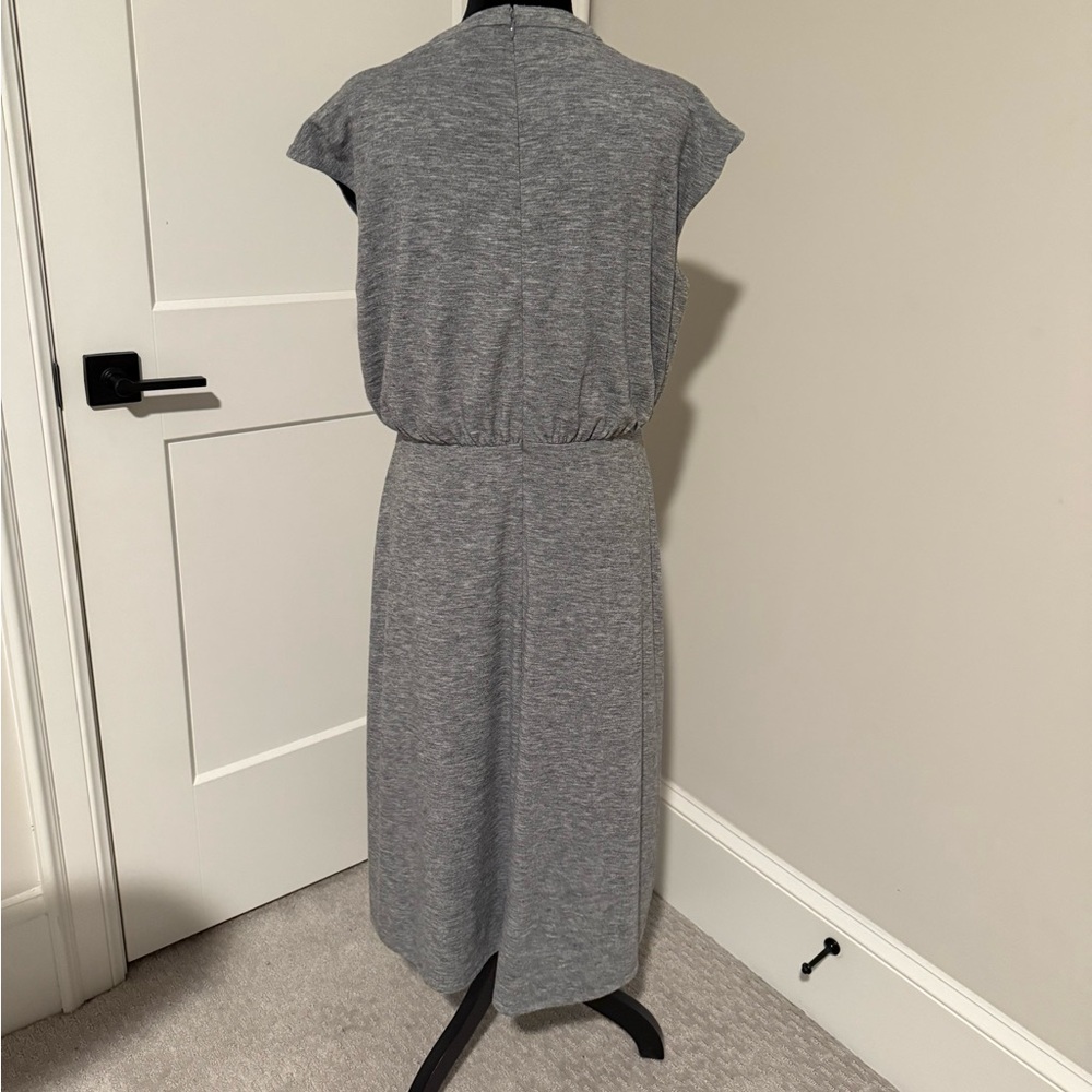 Ann Taylor | Mock Neck Blouson Dress | Size 10P - Picture 2 of 8
